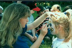 face painting